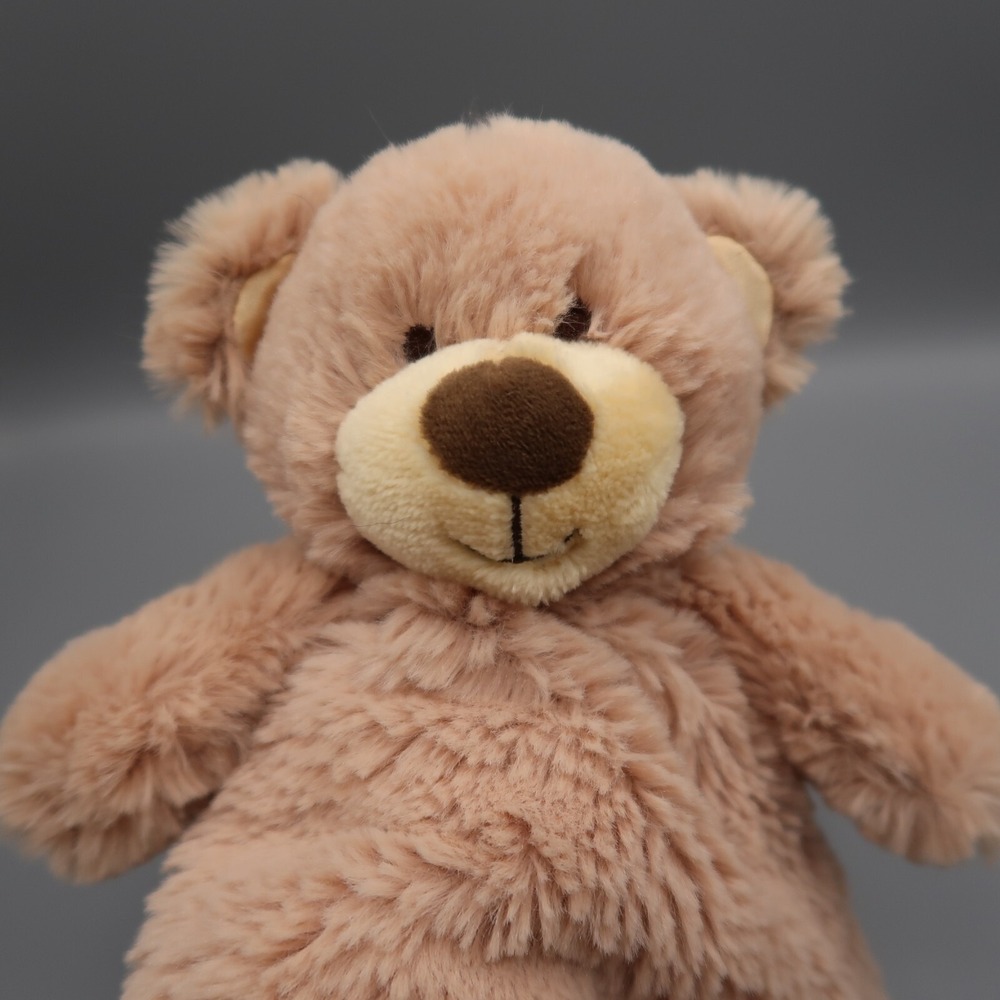 Kellytoy Brown Bear Security Blanket K Luxe Soft Plush Baby Lovey Rattle Toy